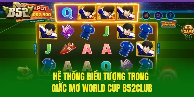 Hệ thống biểu tượng trong Giấc Mơ World Cup B52CLUB